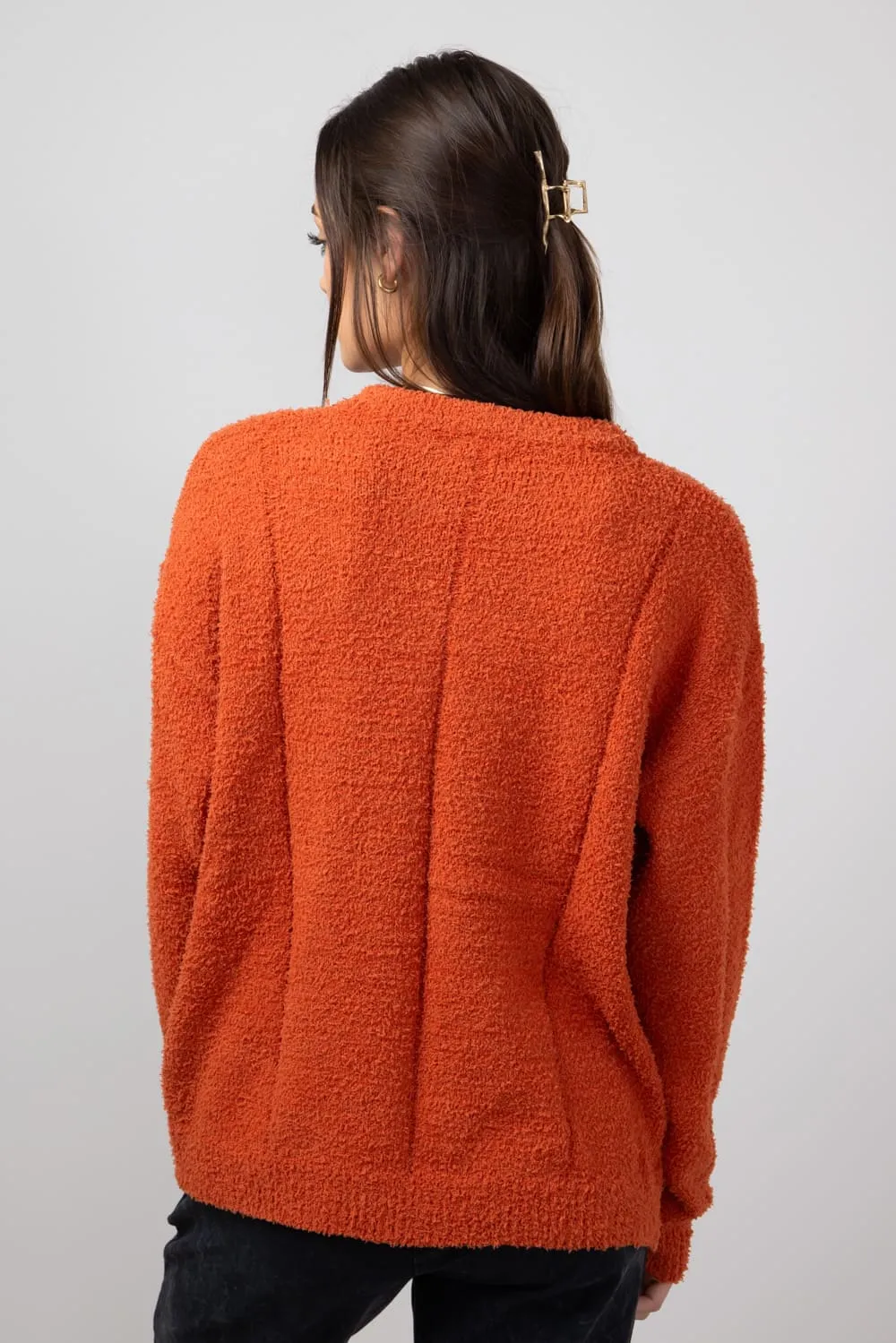 Pumpkin Sweater for Women in Orange | ATW15168-PUMPKINSPICE sold by Glik’s product image thumbnail 2