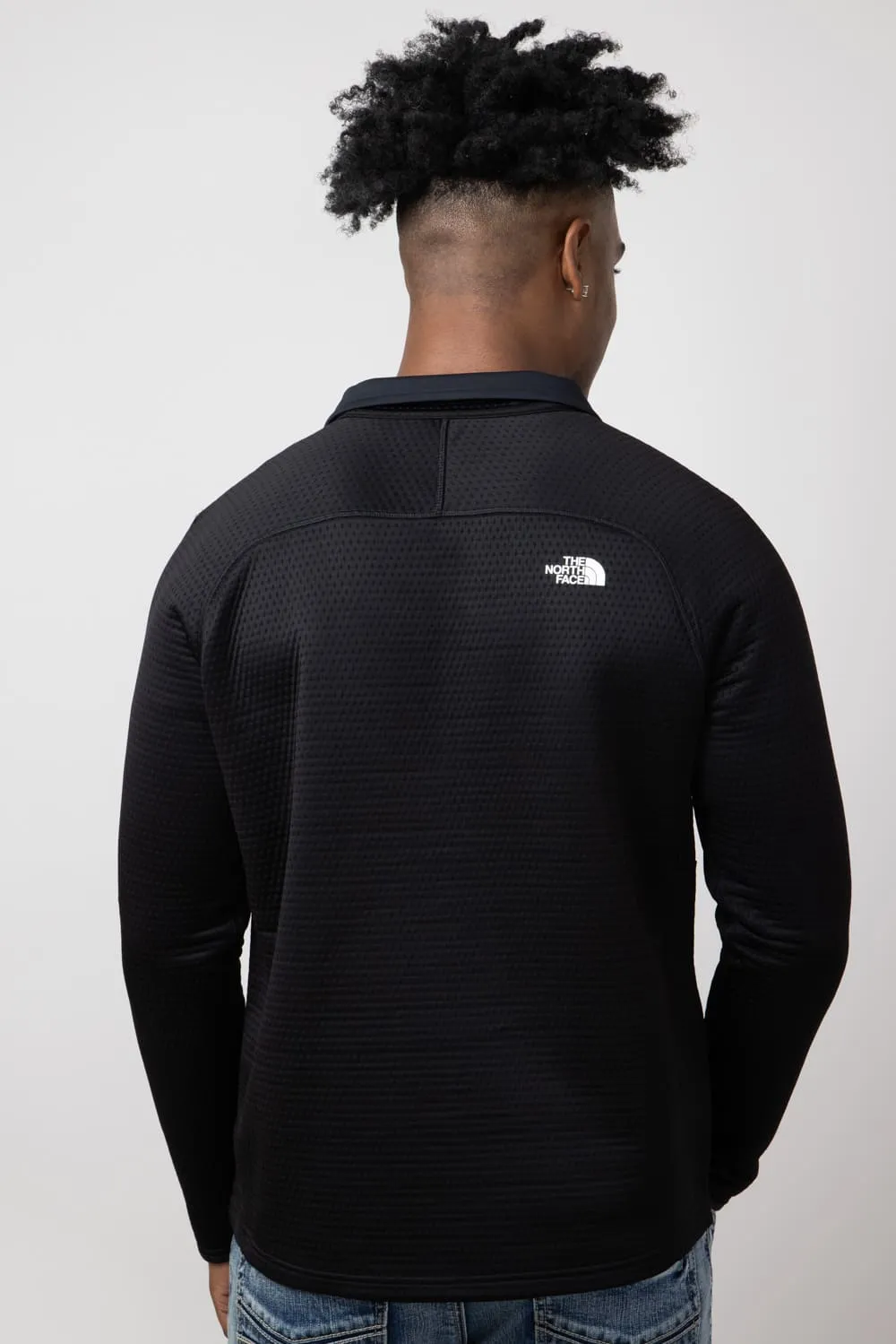 The North Face DotKnit Thermal 1/4 Zip for Men in Black | NF0A88U6-JK3-BLK sold by Glik’s product image thumbnail 2