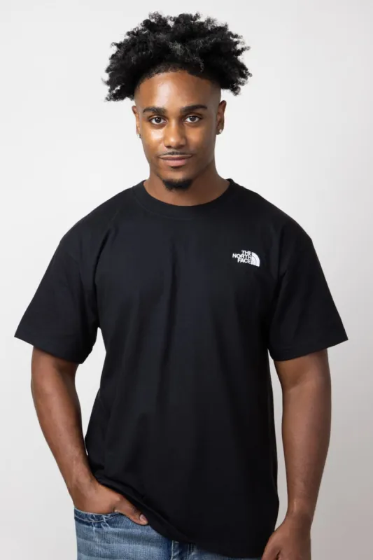The North Face Box Fit T-Shirt for Men in Black | NF0A84GD-KY4-BLK sold by Glik’s