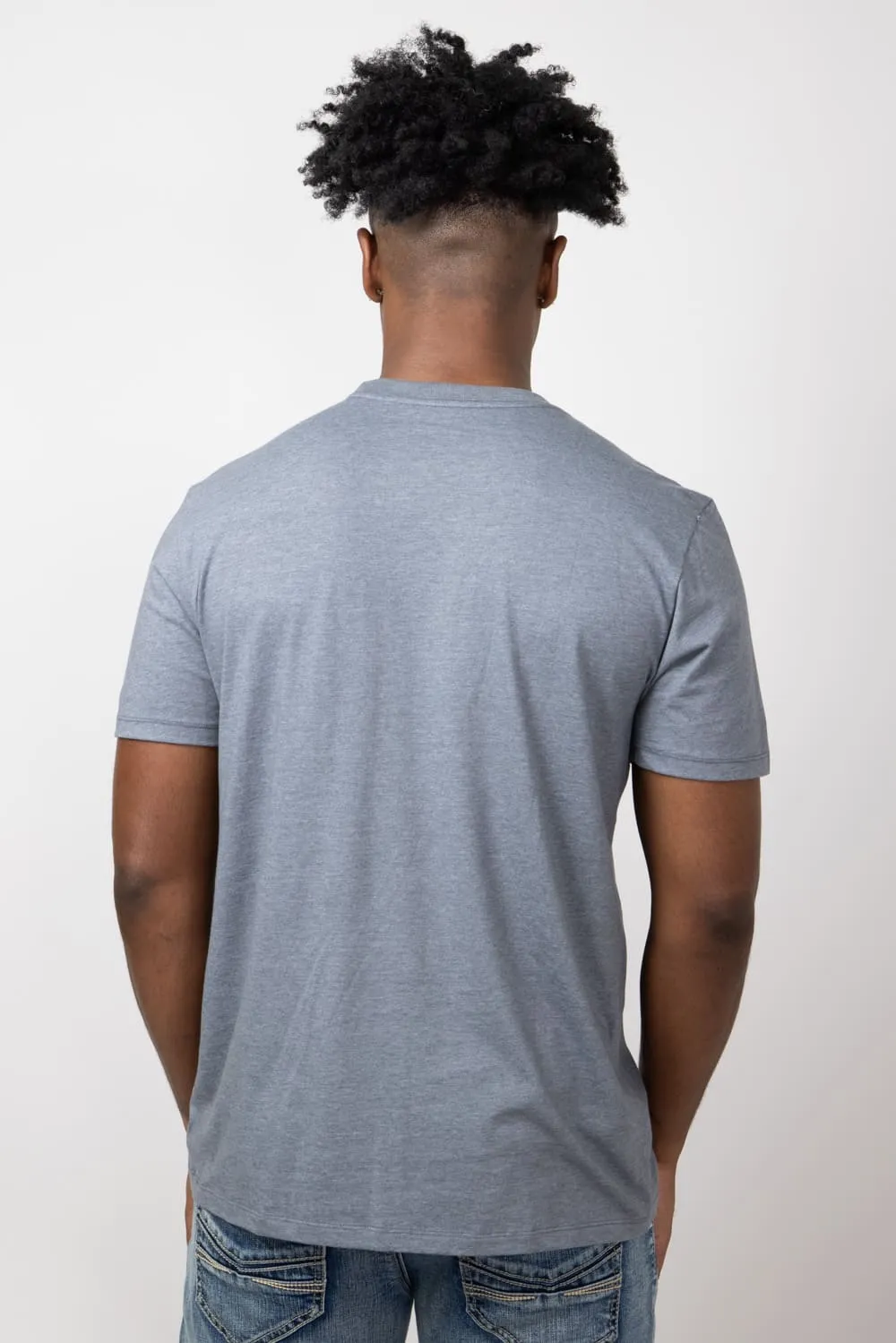 The North Face Half Dome T-Shirt for Men in Dark Grey | NF0A812M-GAZ sold by Glik’s product image thumbnail 2