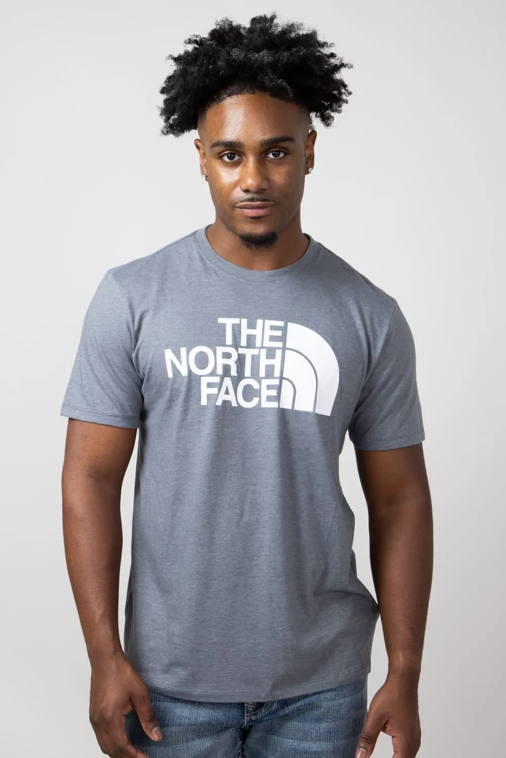 The North Face Half Dome T-Shirt for Men in Dark Grey | NF0A812M-GAZ sold by Glik’s
