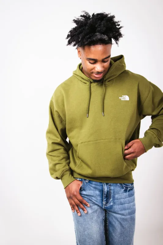 The North Face Evolution Vintage Hoodie for Men in Forest Olive | NF0A84GE-PIB-GRN sold by Glik’s