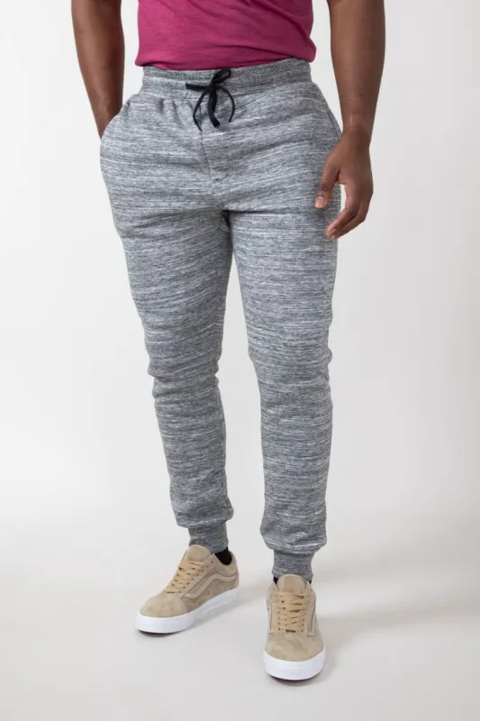 Sherpa Lined Joggers for Men in Grey | MTP03967F4-GREY sold by Glik’s