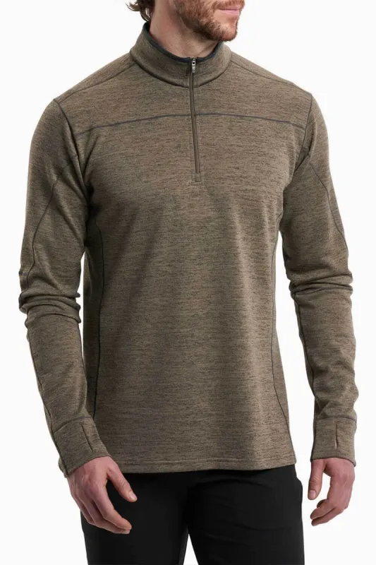 Kuhl Ryzer 1/4 Zip Pullover for Men in Oatmeal | 3112-OATMEAL made by Kuhl
