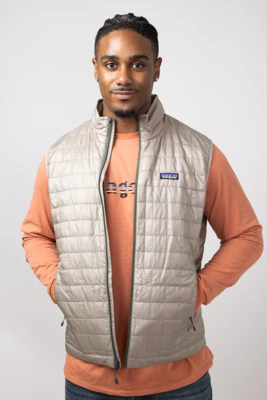 Patagonia Men's Nano Puff Vest in Seabird Grey | 84242-SBDY sold by Glik’s
