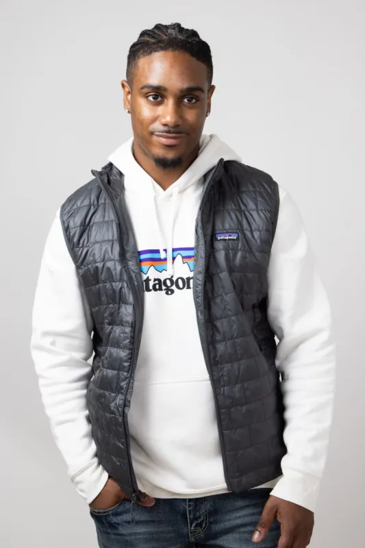 Patagonia Men's Nano Puff Vest in Grey | 84242-FGE sold by Glik’s