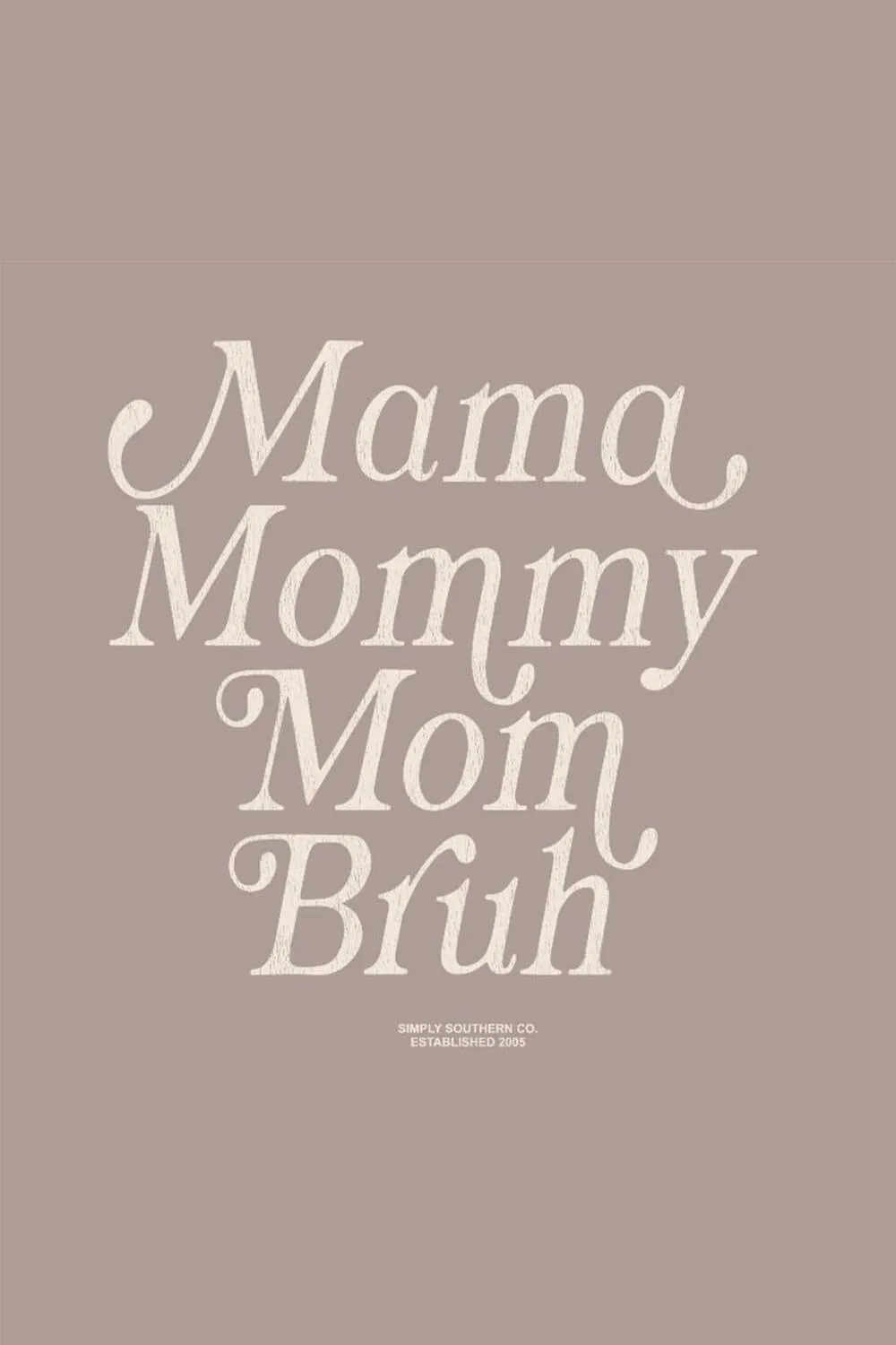 Simply Southern Plus Size Mom Bruh T-Shirt for Women in Oat Heather | EXT-SS-MOMBRUH-OATHTHR sold by Glik’s product image thumbnail 2