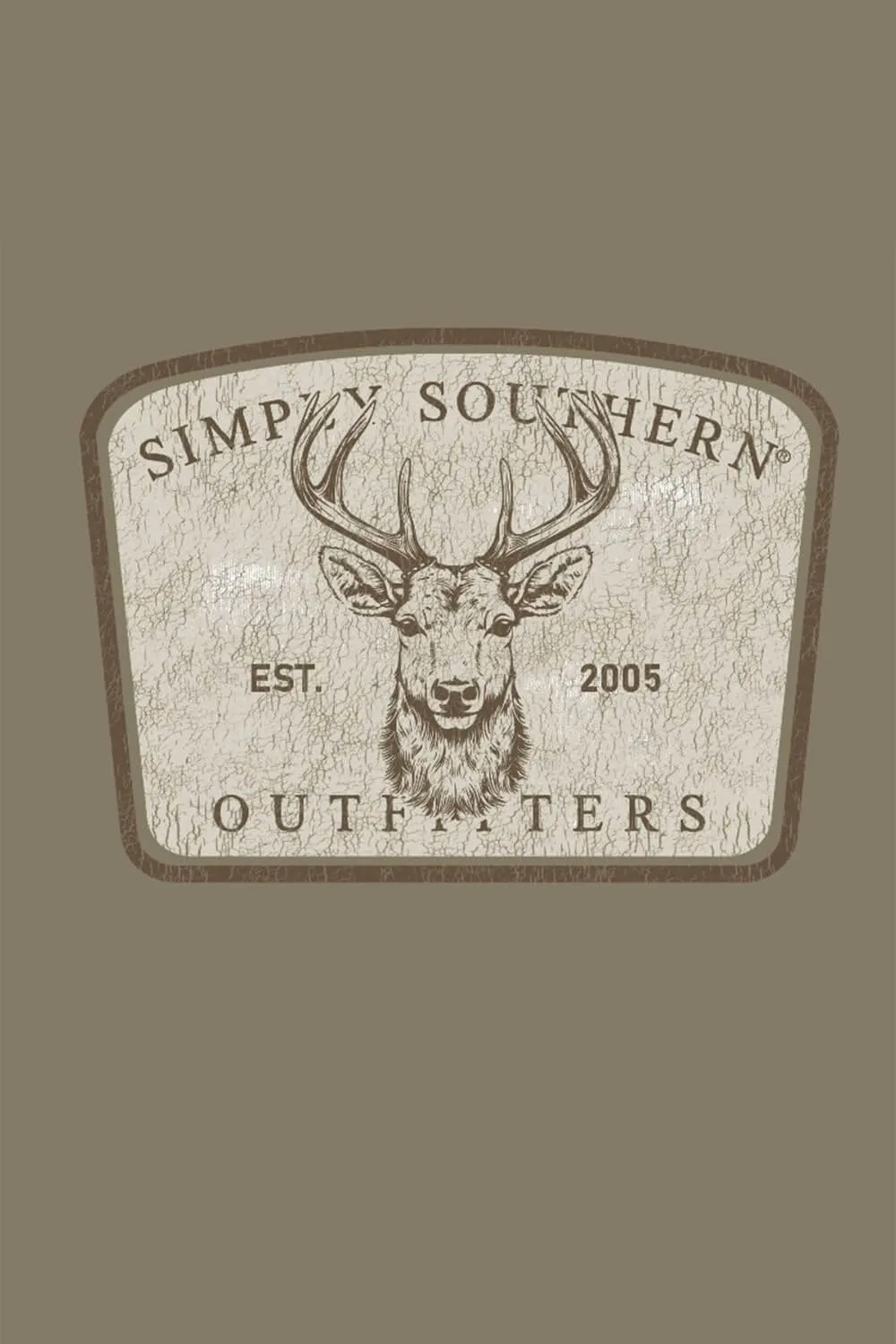 Simply Southern Buck T-Shirt for Men in Heather Brown | MN-SS-BUCK-DESERTHTHR sold by Glik’s product image thumbnail 4