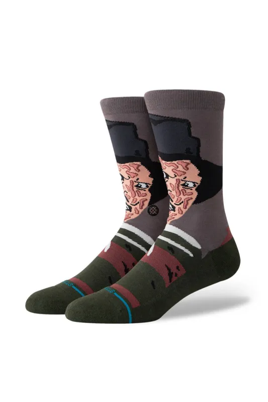 Stance Freddy Crew Socks for Men in Black | A545C24FRE-BLK sold by Glik’s
