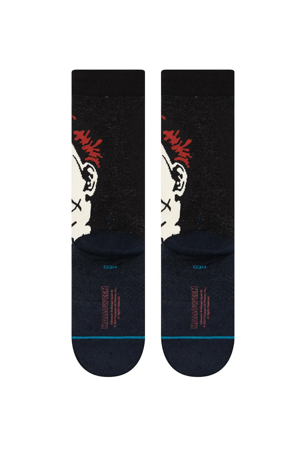 Stance Michael Myers Crew Socks for Men in Navy | A545C24MIC-NVY sold by Glik’s product image thumbnail 3