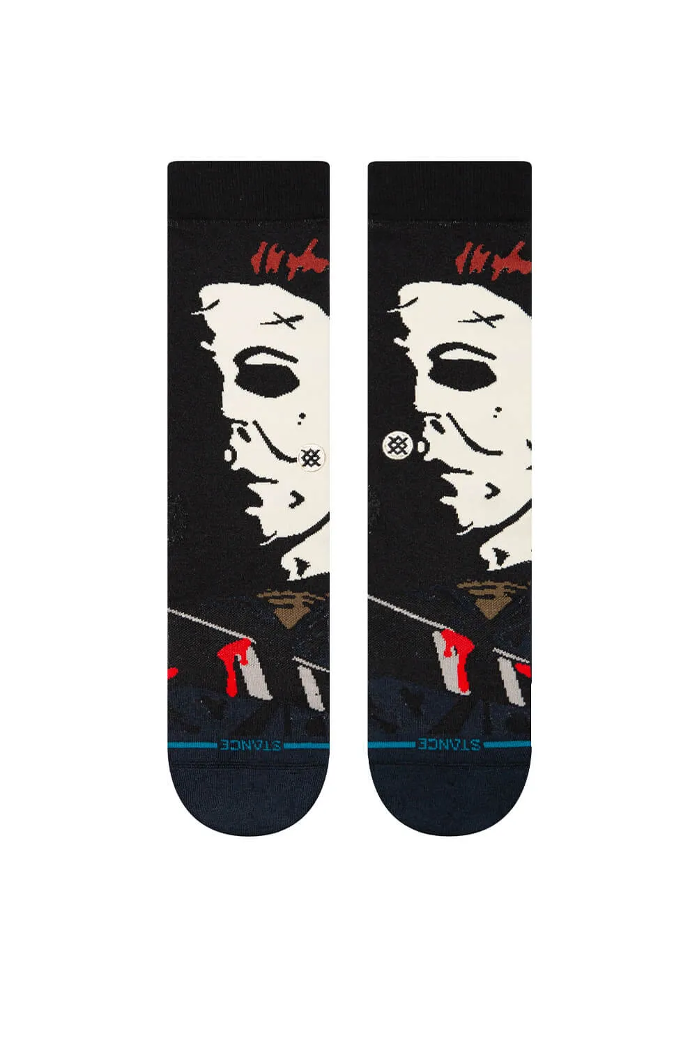Stance Michael Myers Crew Socks for Men in Navy | A545C24MIC-NVY sold by Glik’s product image thumbnail 2