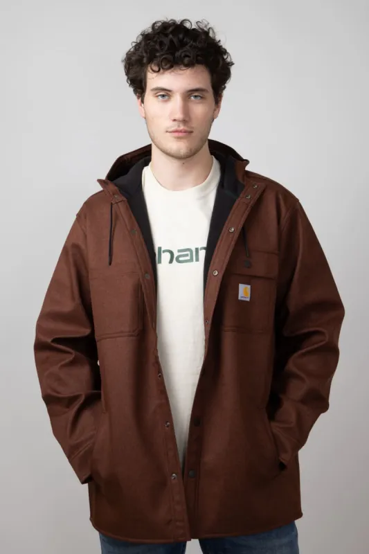Carhartt Relaxed Fit Rain Defender Jacket for Men in Mocha | 105022-B86-MOCHA sold by Glik’s