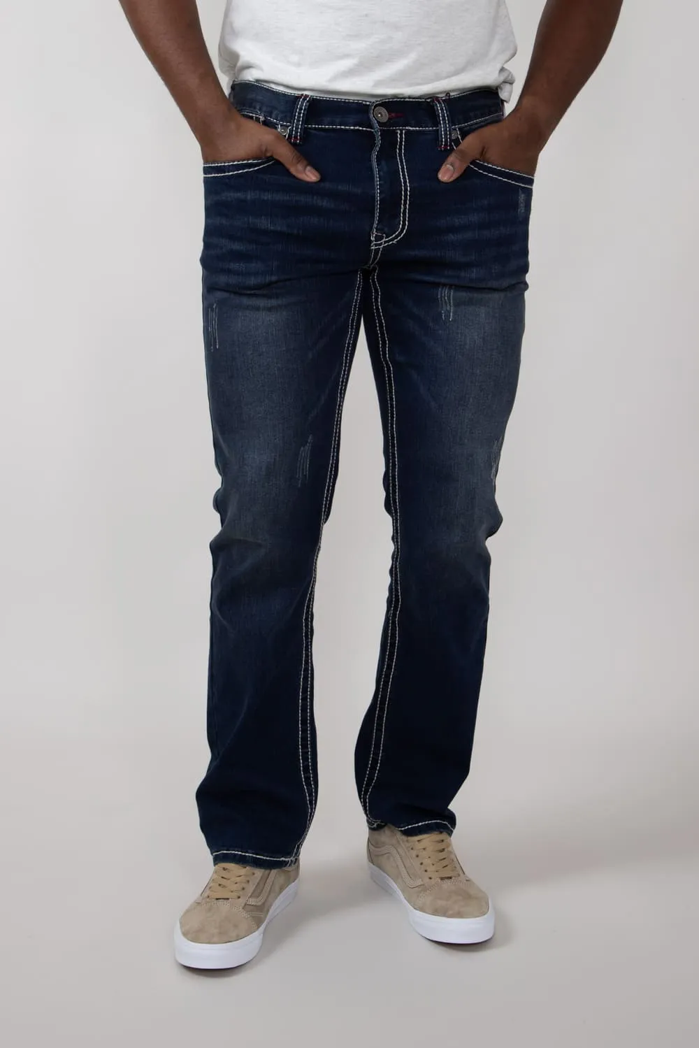 True Luck Hudson Bootcut Stretch Jeans for Men | TL24041521 sold by Glik’s product image thumbnail 2
