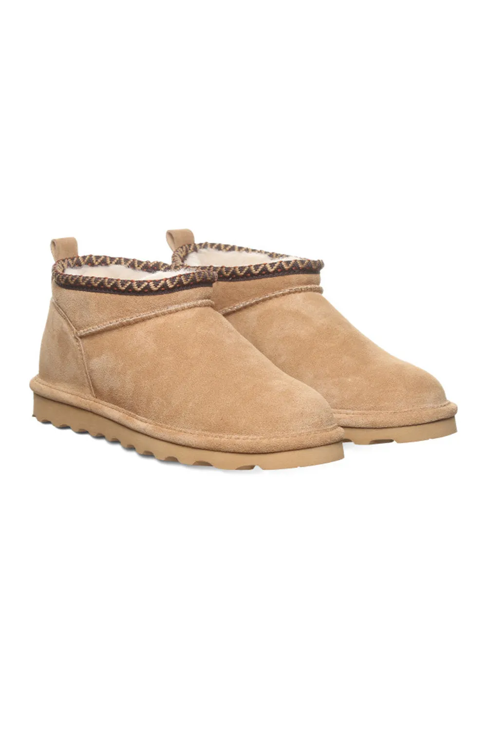 Bearpaw Super Shorty Deco Ankle Booties for Women in Iced Coffee | 3112W-243 ICED COFFEE sold by Glik’s product image thumbnail 2