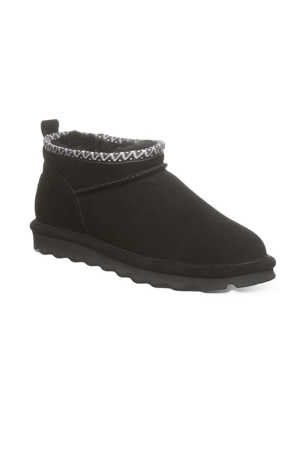 Bearpaw Super Shorty Deco Ankle Booties for Women in Black | 3112W-011 BLACK sold by Glik’s product image thumbnail 2