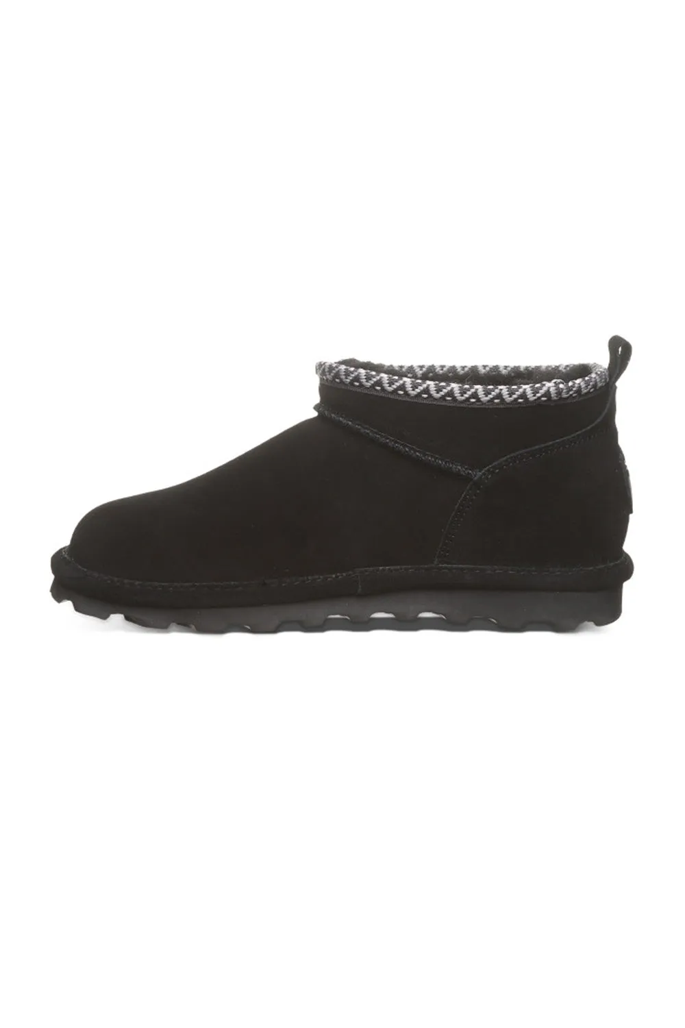 Bearpaw Super Shorty Deco Ankle Booties for Women in Black | 3112W-011 BLACK sold by Glik’s product image thumbnail 3