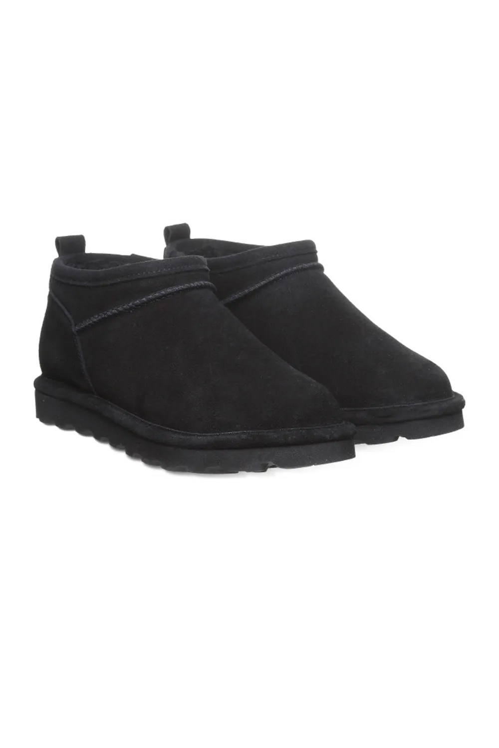Bearpaw Super Shorty Ankle Booties for Women in Black | 3049W-011 BLACK sold by Glik’s product image thumbnail 2
