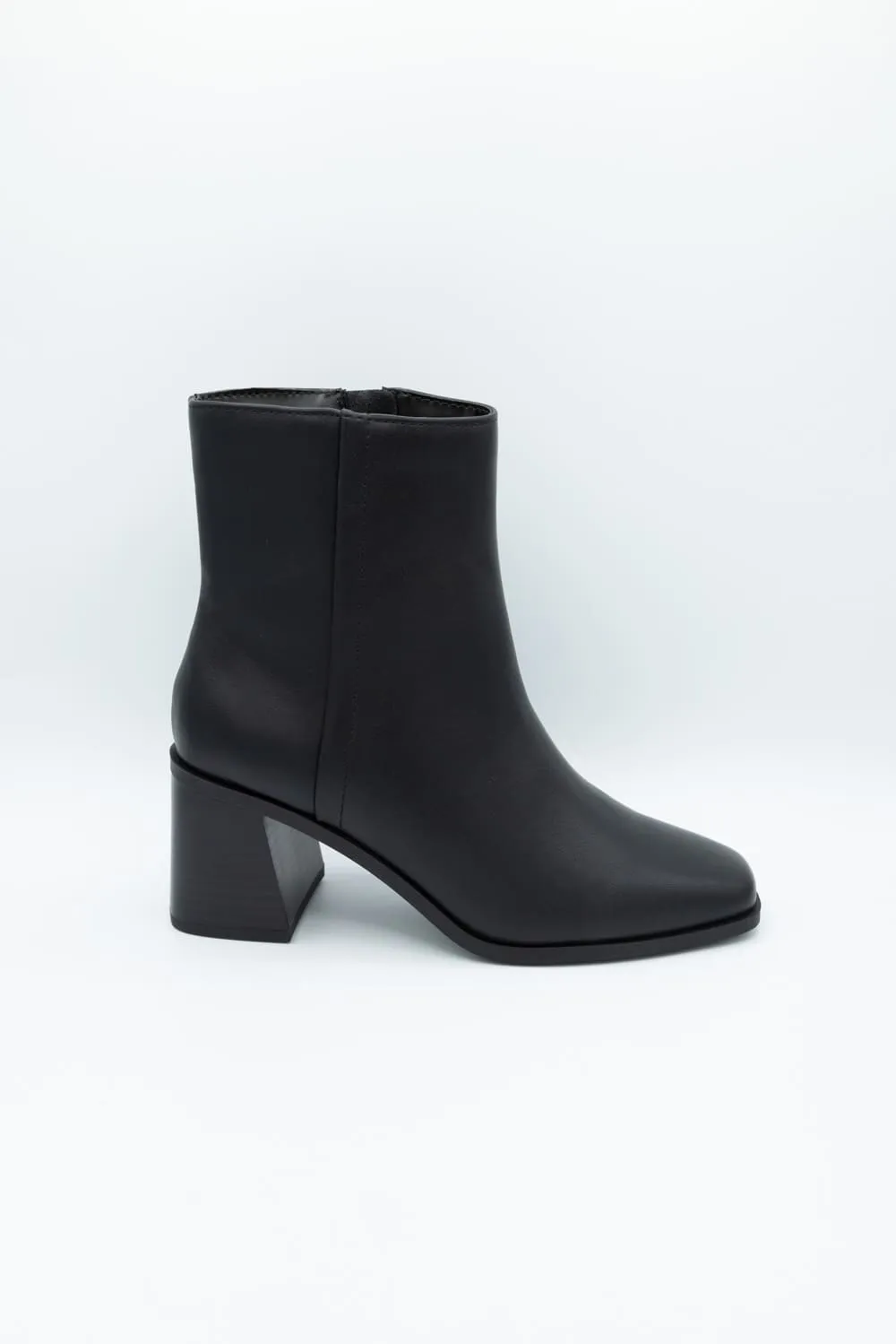 Soda Chukar Tapered Heel Booties for Women in Black | CHUKAR-S BLACK sold by Glik’s product image thumbnail 2