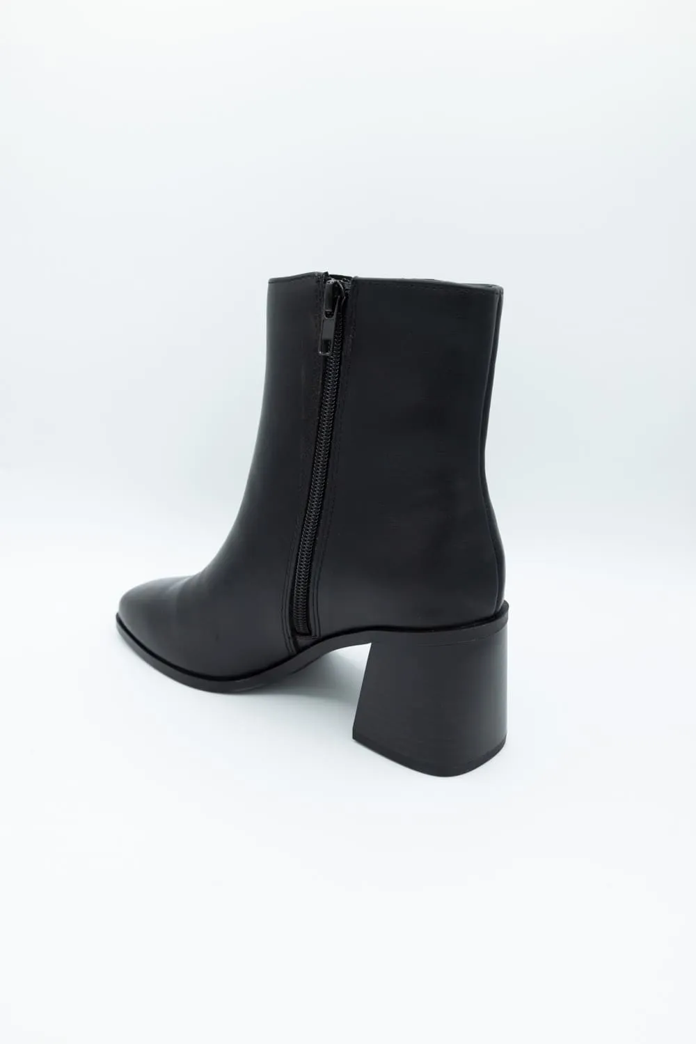 Soda Chukar Tapered Heel Booties for Women in Black | CHUKAR-S BLACK sold by Glik’s product image thumbnail 3