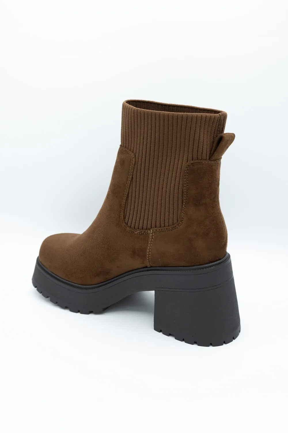 Soda Super Platform Booties for Women in Chocolate | SUPER-S CHOCOLATE sold by Glik’s product image thumbnail 3