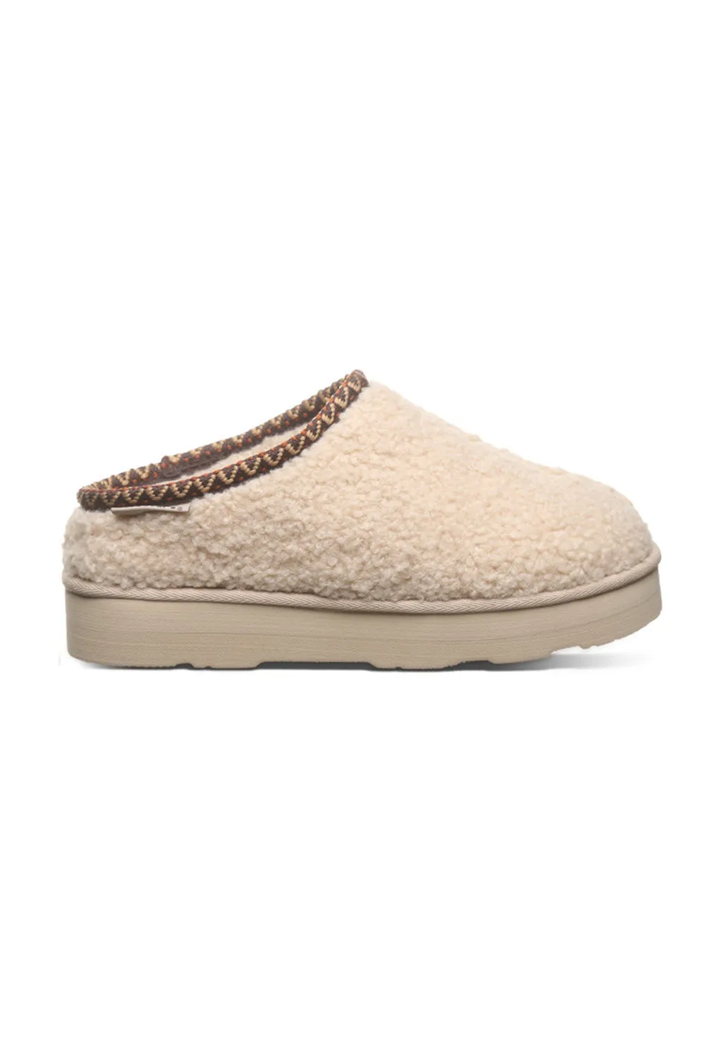 Bearpaw Snuggle Martis Platform Slipper Clogs for Women in Oat | 3190W-125 OAT sold by Glik’s product image thumbnail 4