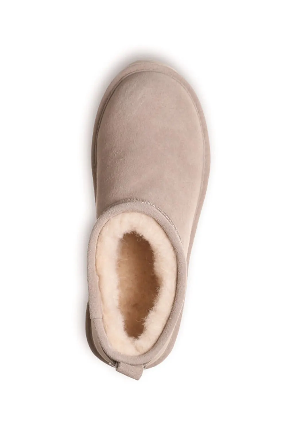 Bearpaw Retro Super Shorty Ankle Booties for Women in Mushroom | 3051W-500 MUSHROOM sold by Glik’s product image thumbnail 5