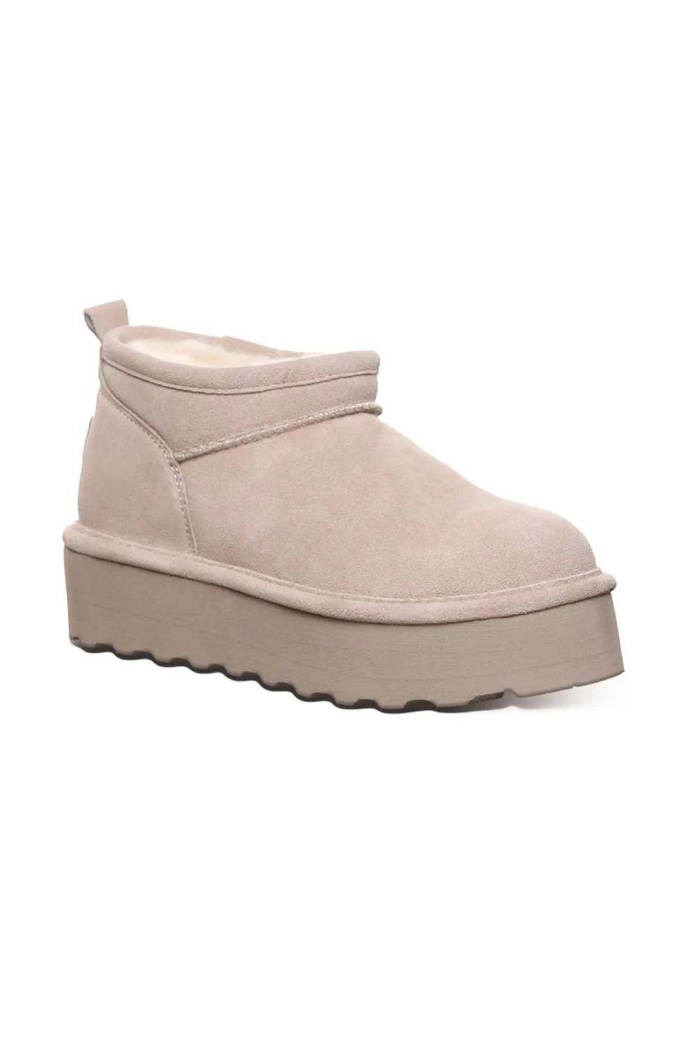 Bearpaw Retro Super Shorty Ankle Booties for Women in Mushroom | 3051W-500 MUSHROOM sold by Glik’s product image thumbnail 2