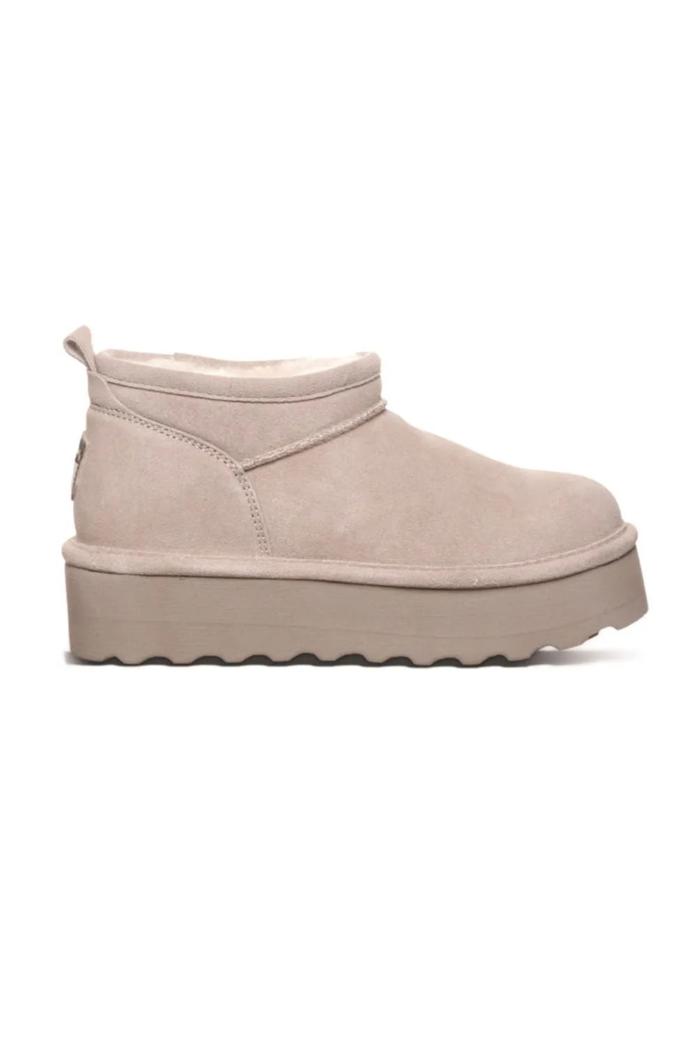 Bearpaw Retro Super Shorty Ankle Booties for Women in Mushroom | 3051W-500 MUSHROOM sold by Glik’s product image thumbnail 4