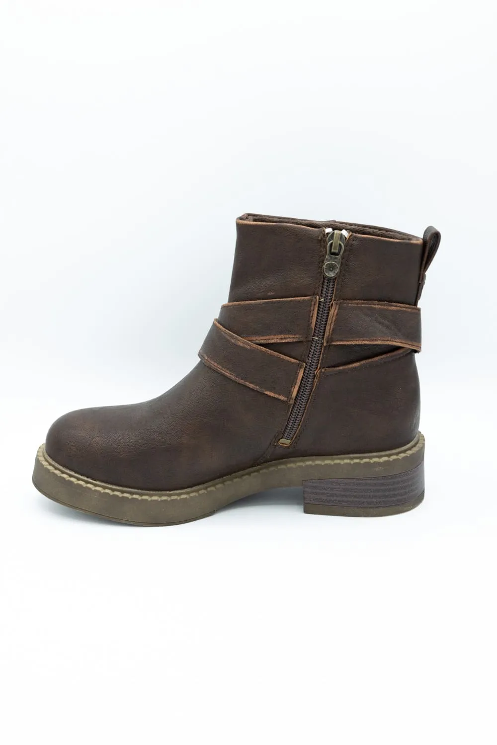 Blowfish Malibu Vella Moto Booties for Women in Brown | J2175S1 sold by Glik’s product image thumbnail 5