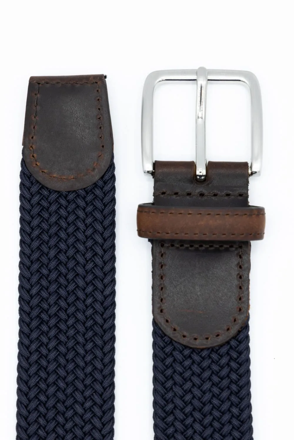 Stretch Elastic Belt for Men in Navy | 85247-NAVY sold by Glik’s product image thumbnail 2