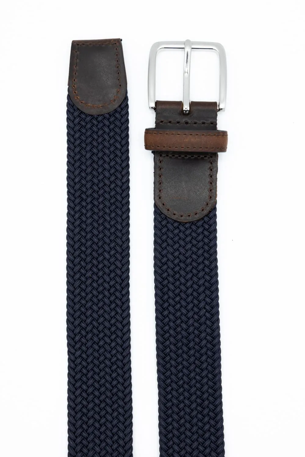 Stretch Elastic Belt for Men in Navy | 85247-NAVY sold by Glik’s product image thumbnail 3