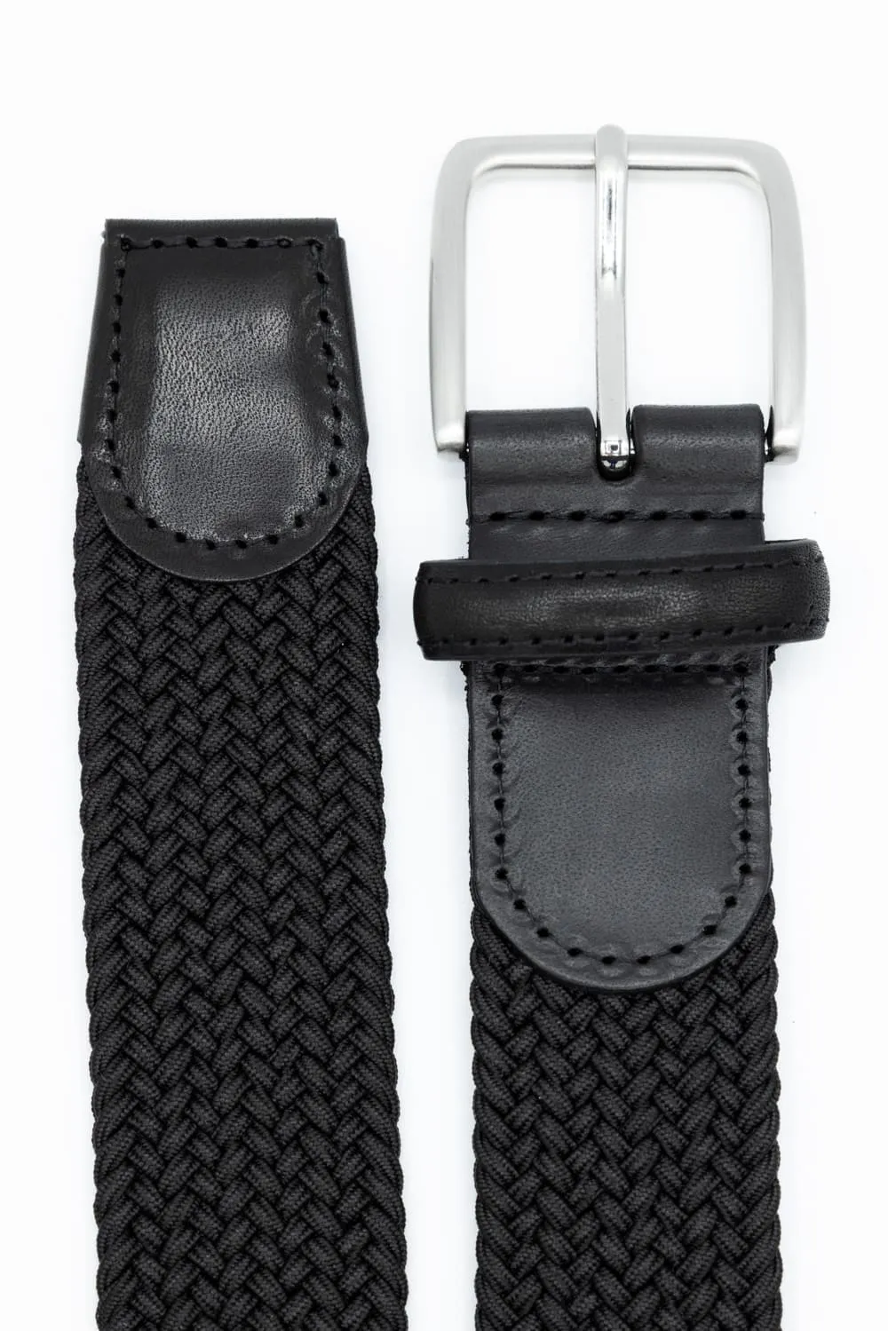 Stretch Elastic Belt for Men in Black | 85247-BLACK sold by Glik’s product image thumbnail 3