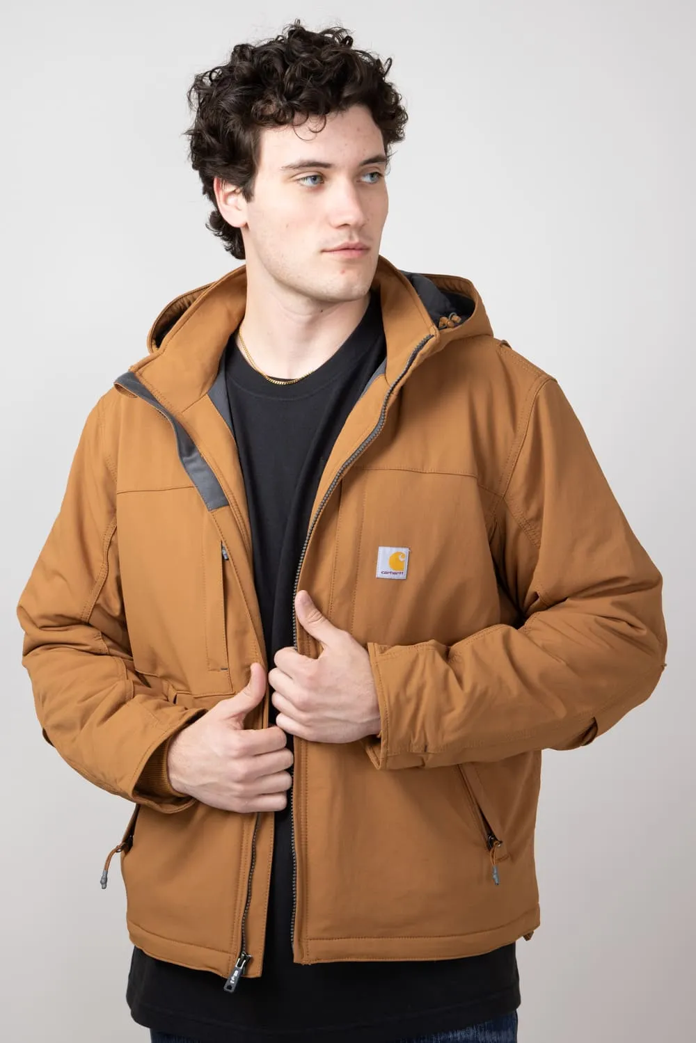 Carhartt Super Dux Insulated Jacket for Men in Brown | 106006-BRN-BROWN sold by Glik’s product image thumbnail 3
