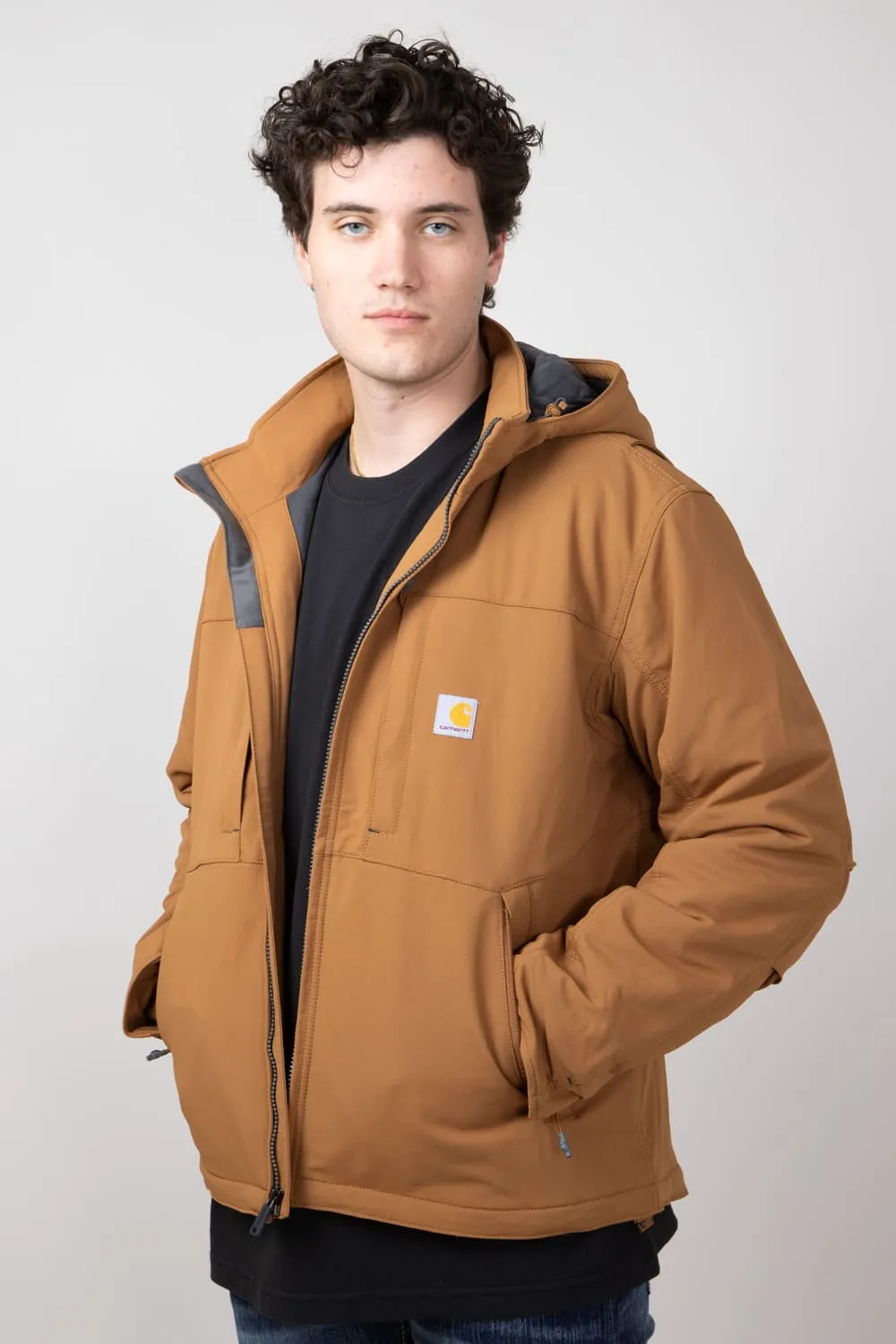 Carhartt Super Dux Insulated Jacket for Men in Brown | 106006-BRN-BROWN sold by Glik’s product image thumbnail 4