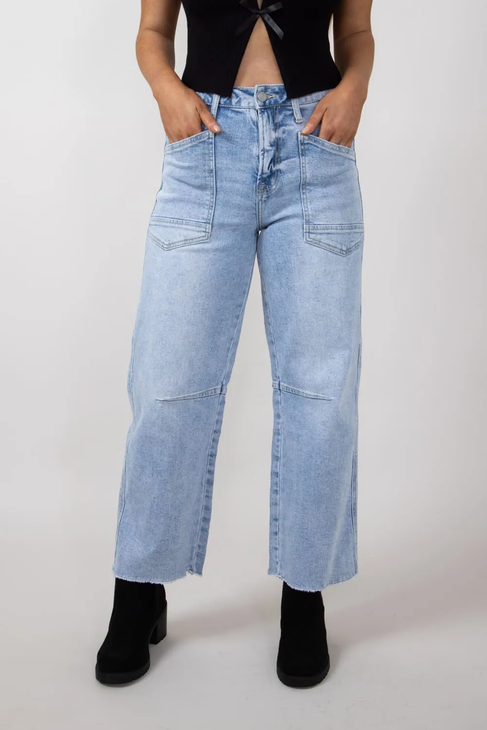 Vervet High Rise Baggy Barrel Jeans for Women | V3575 sold by Glik’s