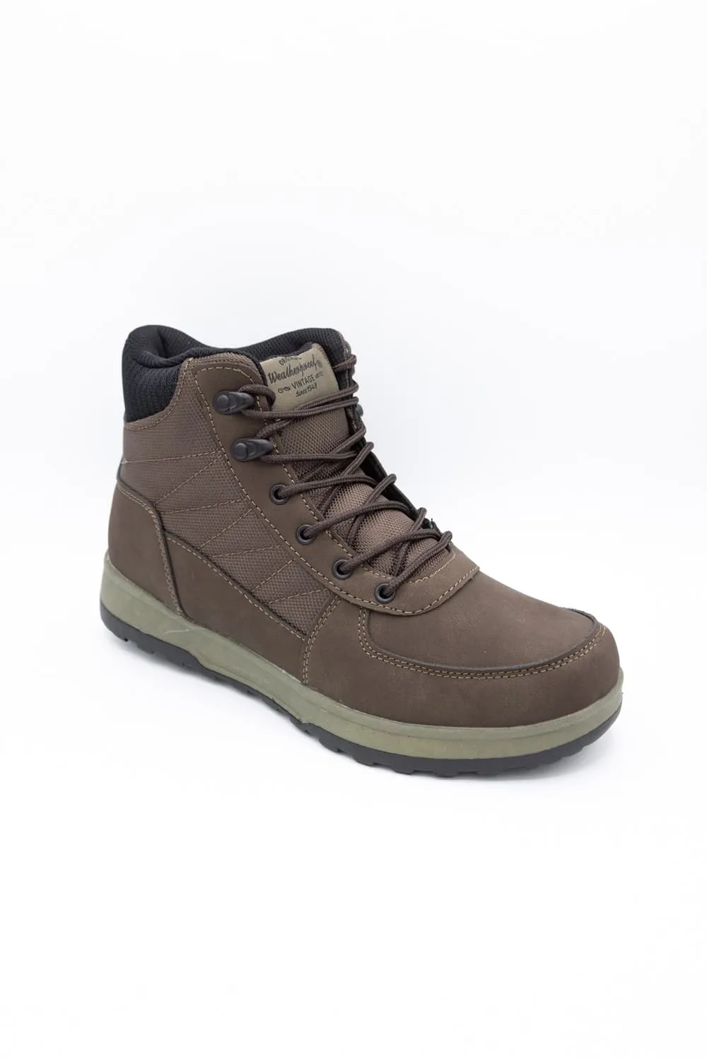 Weatherproof Vintage Steven Lace Boots for Men in Chocolate | STEVEN-CHOCOLATE sold by Glik’s product image thumbnail 2