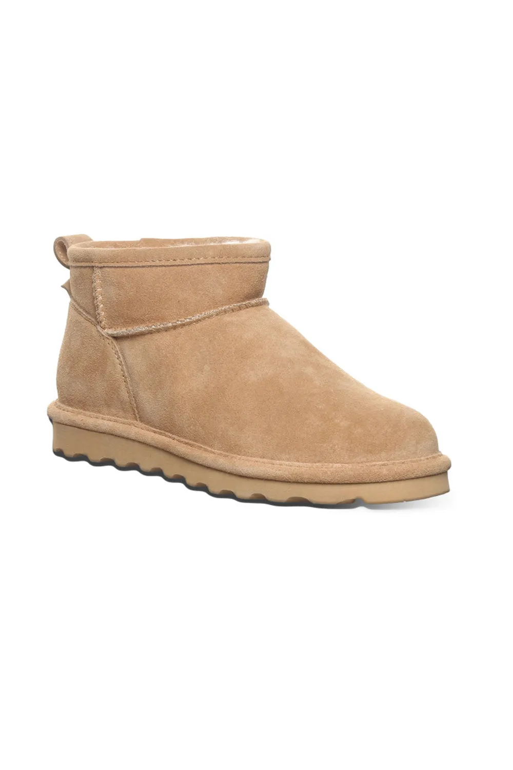 Bearpaw Shorty Ankle Booties for Women in Iced Coffee | 2860W-243 ICED COFFEE sold by Glik’s