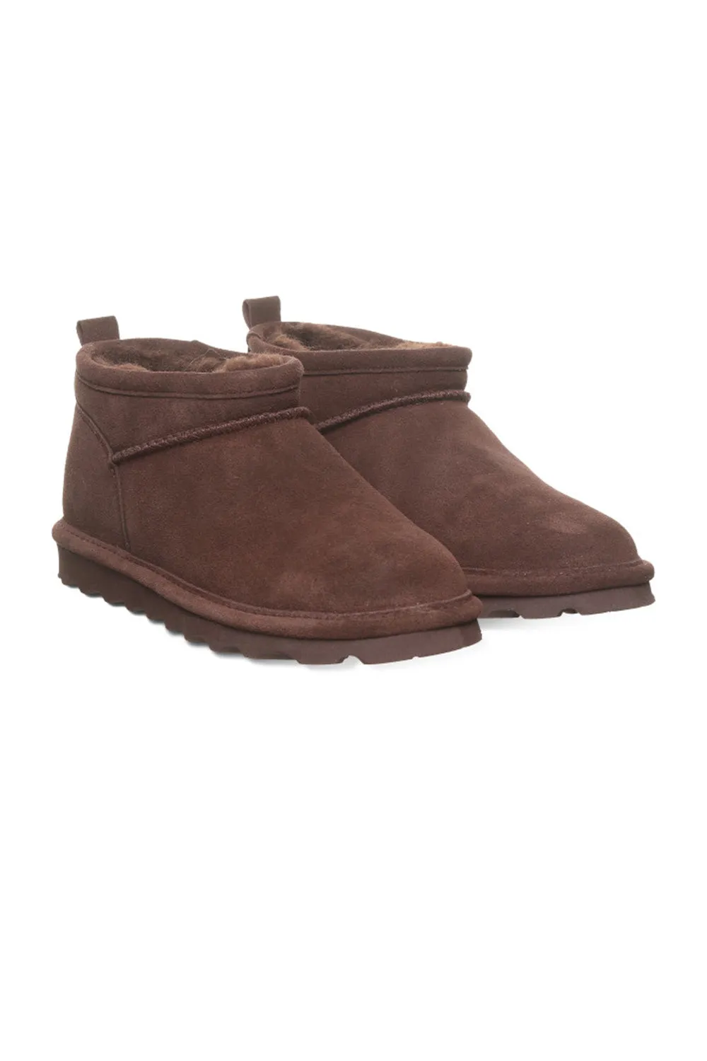 Bearpaw Super Shorty Ankle Booties for Women in Walnut | 3049W-129 WALNUT sold by Glik’s product image thumbnail 2