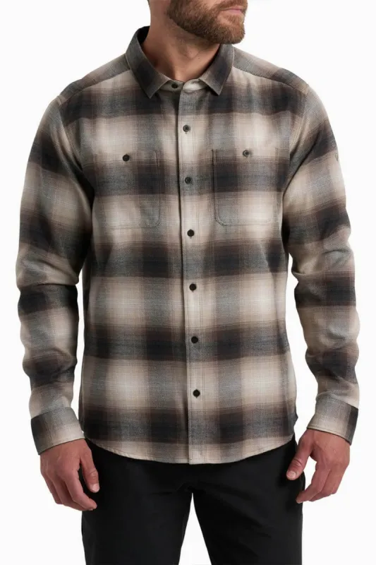 Kuhl Law Flannel Shirt for Men in Iron Mountain | 7373-QUICKSAND sold by Glik’s