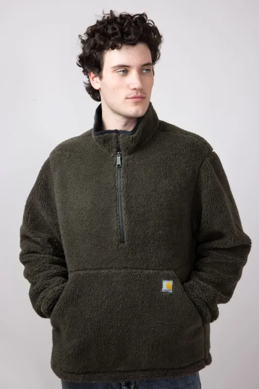 Carhartt Loose Fit Fleece Pullover for Men in Tarmac | 106443-217-TARMAC sold by Glik’s