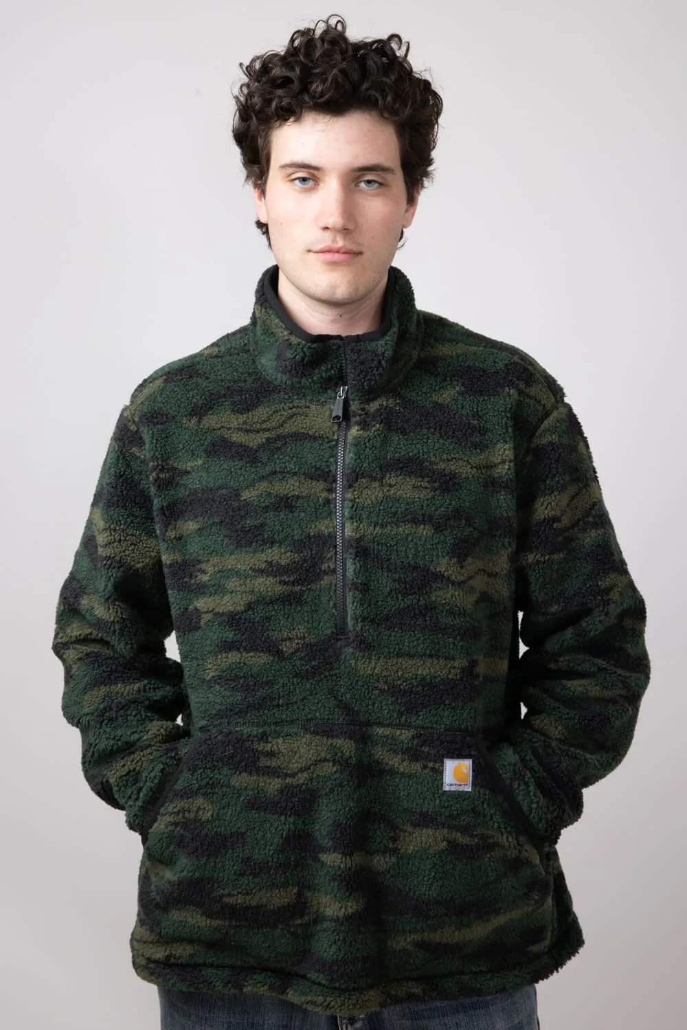 Carhartt Loose Fit Fleece Pullover for Men in Camo | 106443-GJ5-CAMO sold by Glik’s