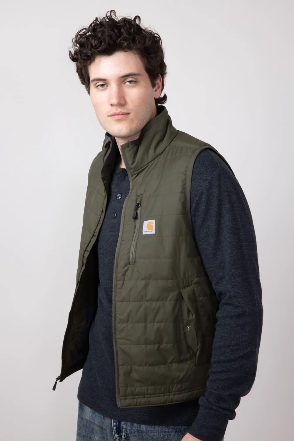 Carhartt Light Weight Insulated Vest for Men in Moss | 102286-MOS-MOSS sold by Glik’s product image thumbnail 5