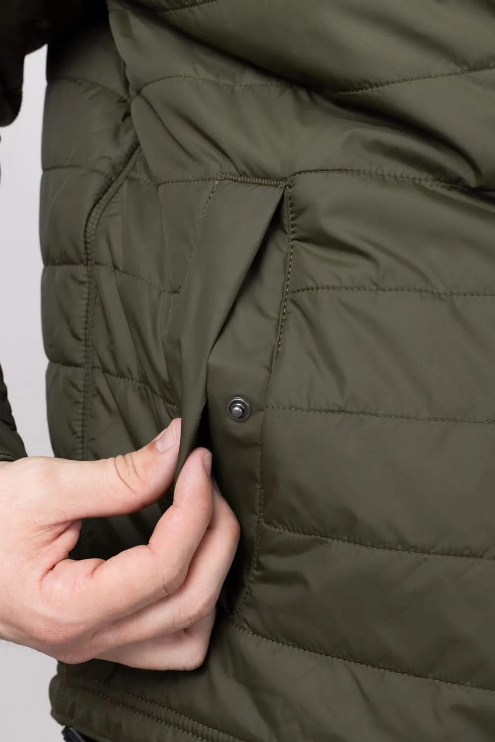 Carhartt Rain Defender Insulated Rain Jacket for Men in Moss | 102208-MOS-MOSS sold by Glik’s product image thumbnail 5