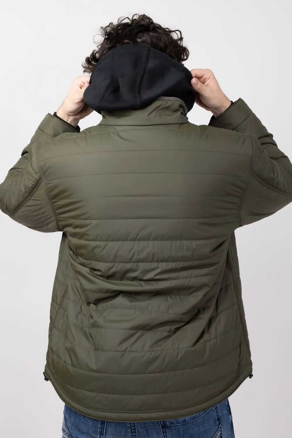 Carhartt Rain Defender Insulated Rain Jacket for Men in Moss | 102208-MOS-MOSS sold by Glik’s product image thumbnail 2