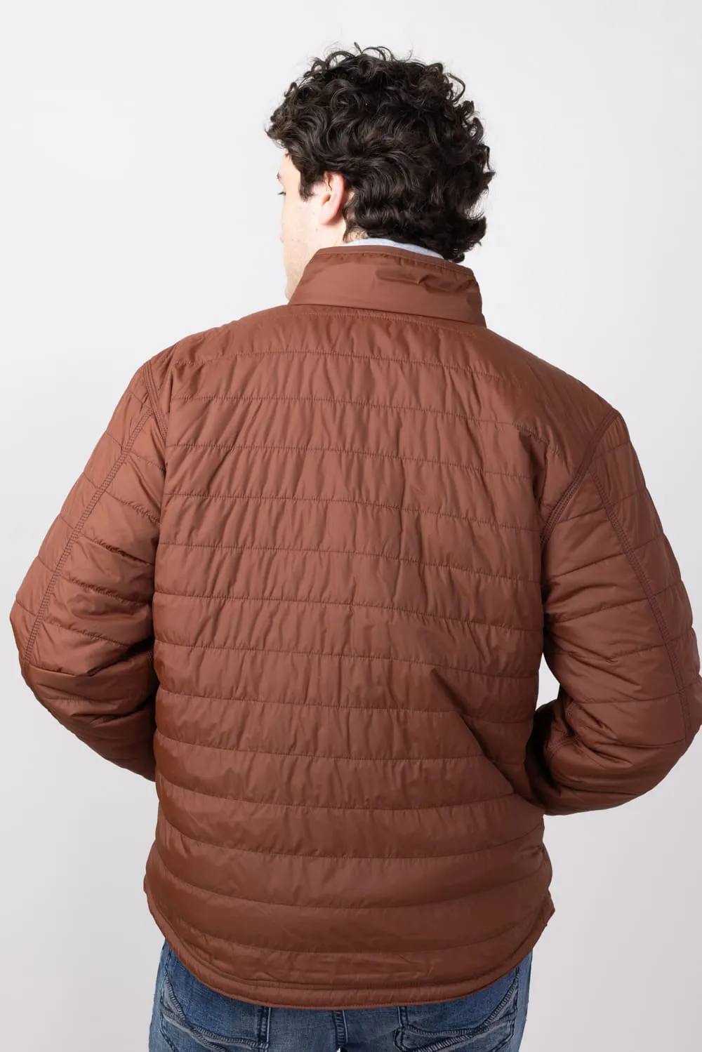 Carhartt Rain Defender Insulated Rain Jacket for Men in Mocha | 102208-B80-MOCHA sold by Glik’s product image thumbnail 2