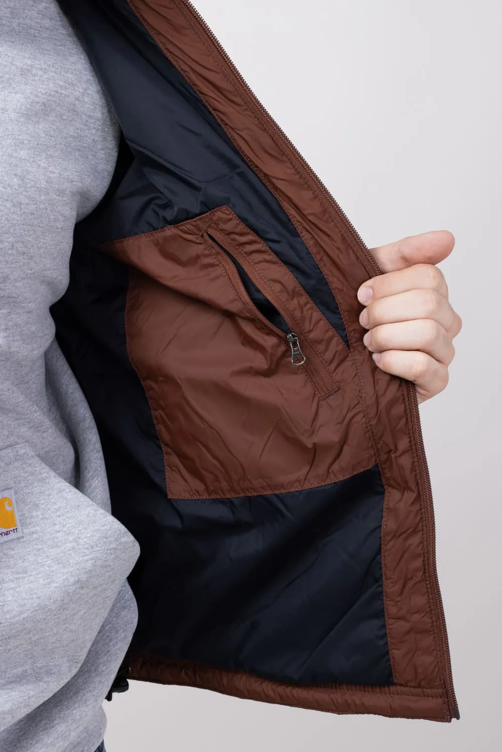 Carhartt Rain Defender Insulated Rain Jacket for Men in Mocha | 102208-B80-MOCHA sold by Glik’s product image thumbnail 4