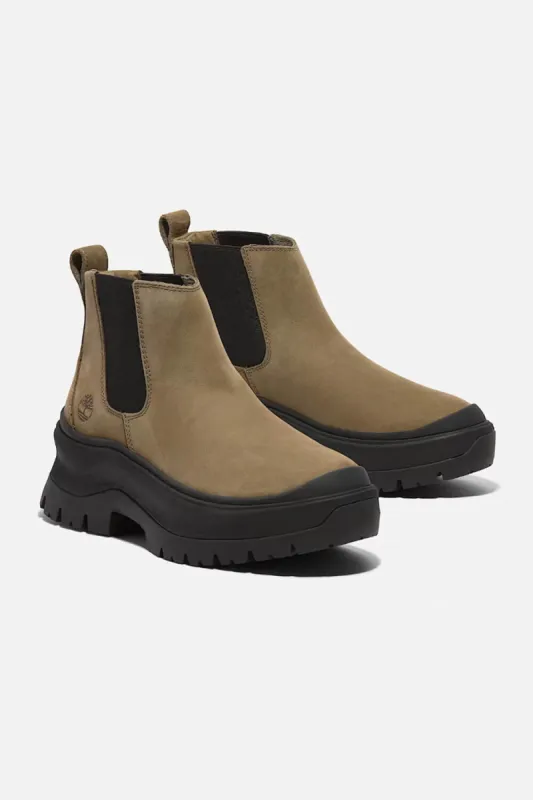 Timberland Roxie Lane Chelsea Booties for Women in Olive | TB0A28XMEO8 sold by Glik’s