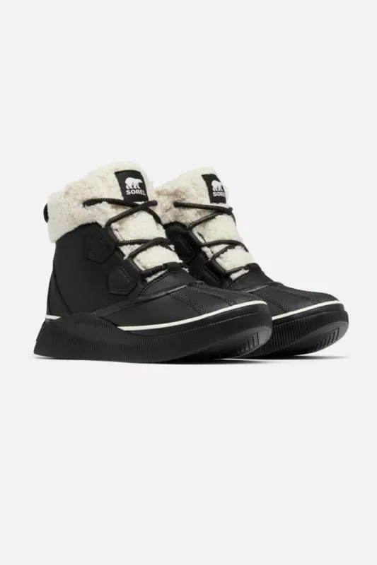 Sorel Out N About IV Chillz WP Boots for Women in Black/Chalk | 2088131-010 sold by Glik’s