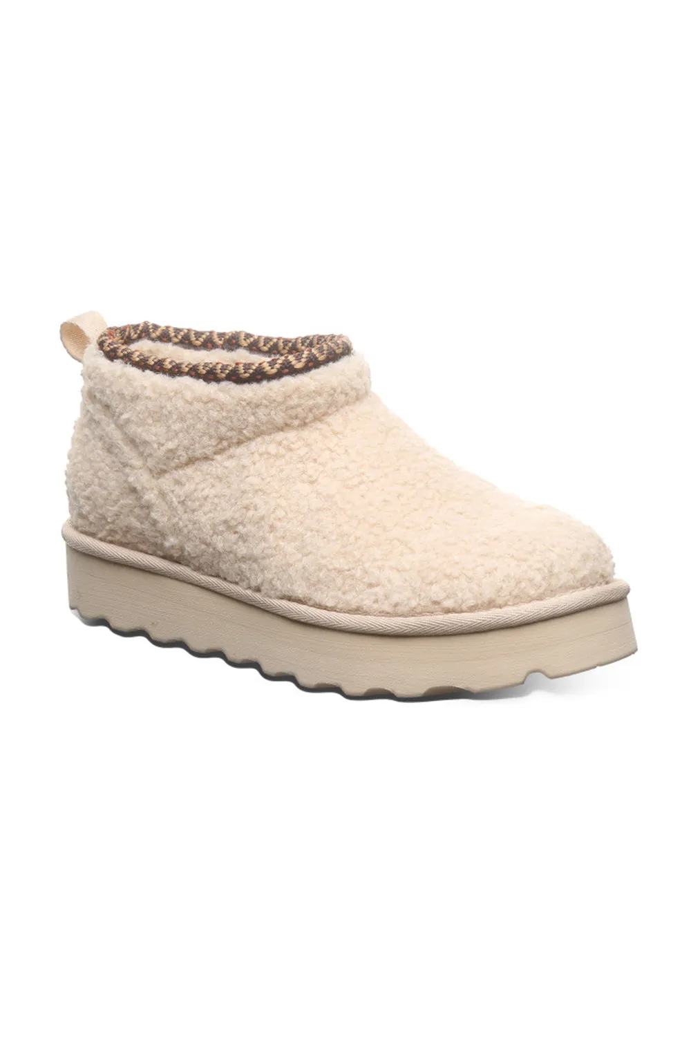 Bearpaw Snuggle Daphne Deco Booties for Women in Oat | 3192W-125 OAT sold by Glik’s