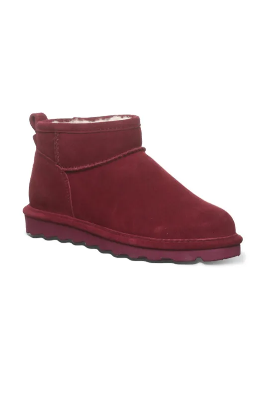 Bearpaw Shorty Ankle Booties for Women in Chianti | 2860W-607 CHIANTI sold by Glik’s